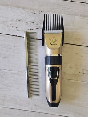Kemei Hair Clipper Gold & Black NWT